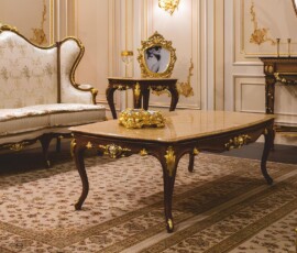 luxury baroque coffee table